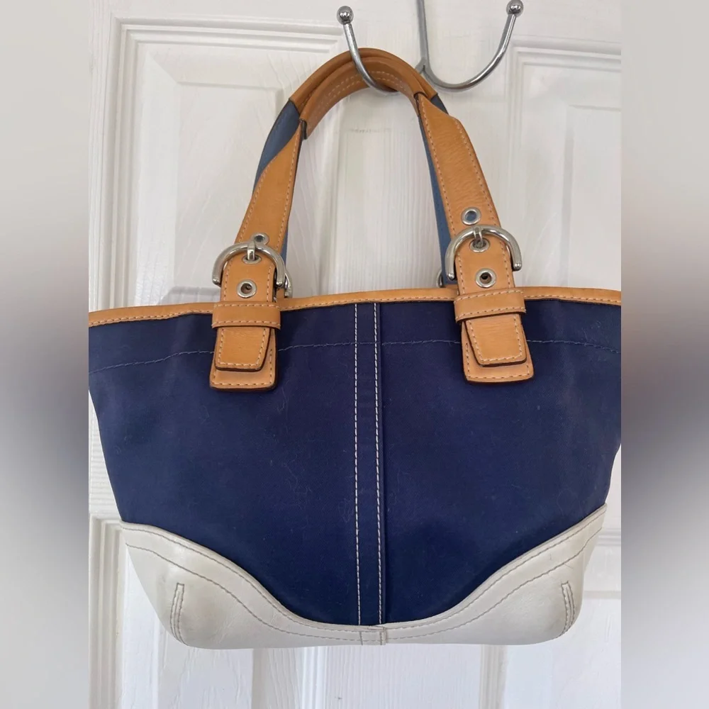 Coach Baseball Collection handbag GUC
